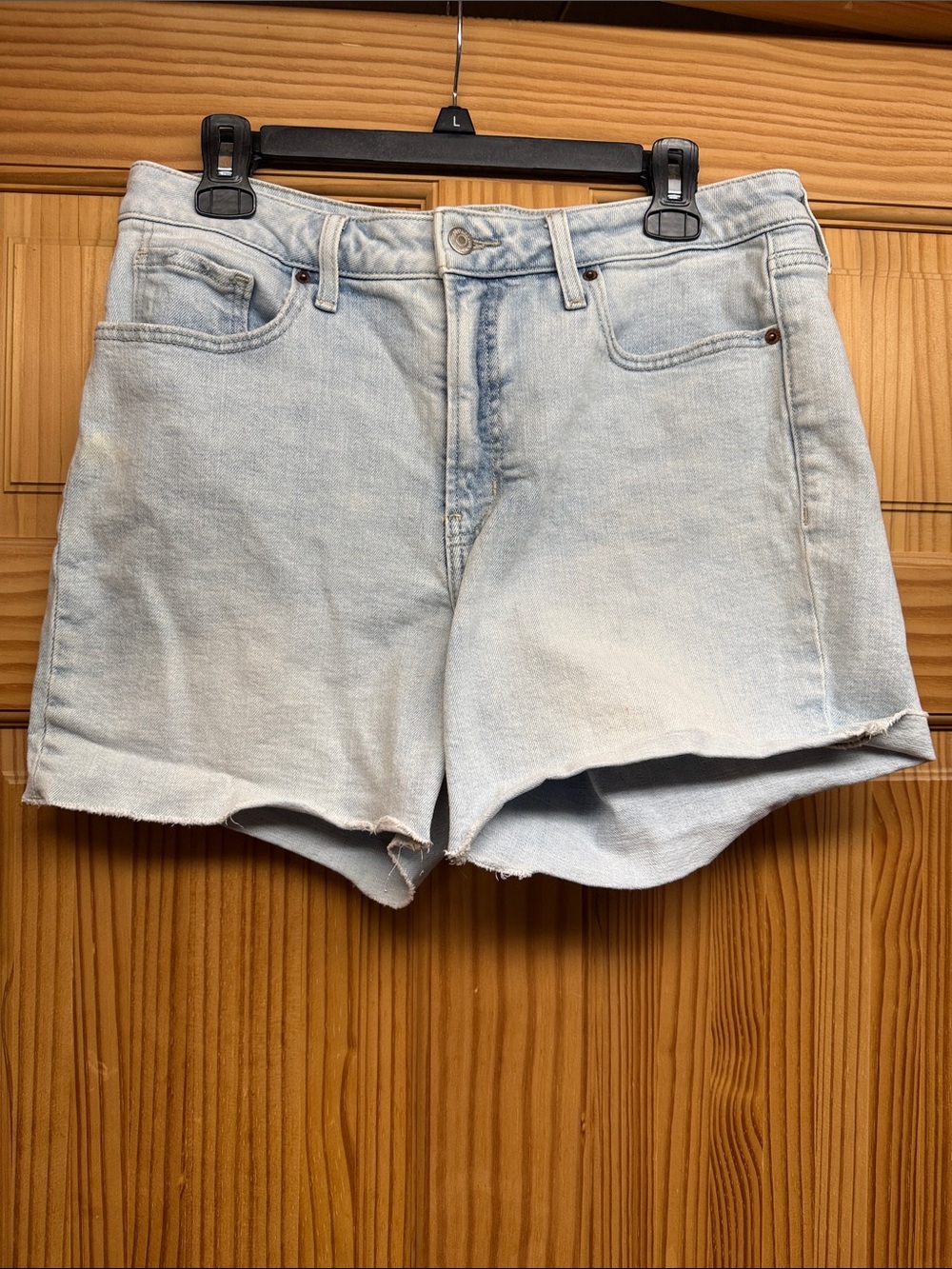 Old Navy Light Blue Denim Cutoff Shorts